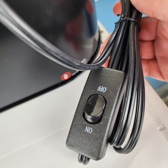 Wacool Reptile Dual Dome Lamp Fixture NIB - Picture 3 of 6